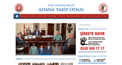 Desktop Screenshot of adanatabip.org.tr